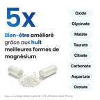 Capsules Magnesium Complex Melixir — gros plan sur la capsule végétale pullulan