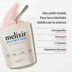 Régulateur de Cortisol Melixir — gros plan adaptogène équilibre nerveux